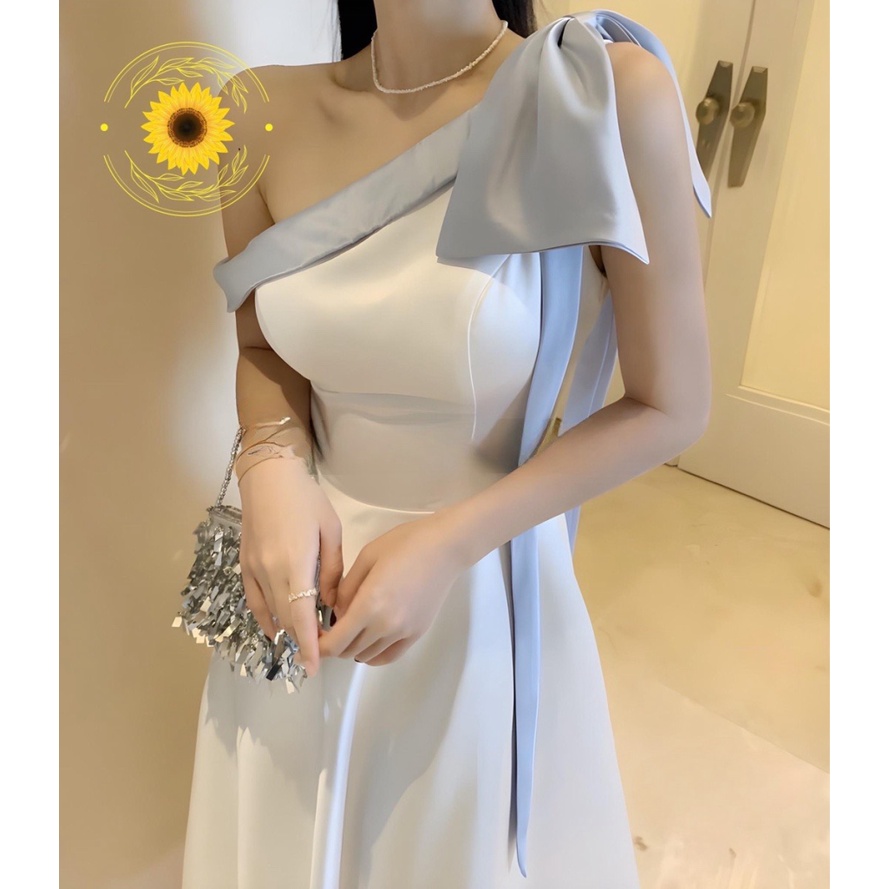 FREE SHIP SIÊU SALE ĐẦM PHI MỜ THIẾT KẾ TRỄ VAI , VAI NƠ , VÁY XÒE THANH LỊCH , DỰ TIỆC BBB FASHION SHOP