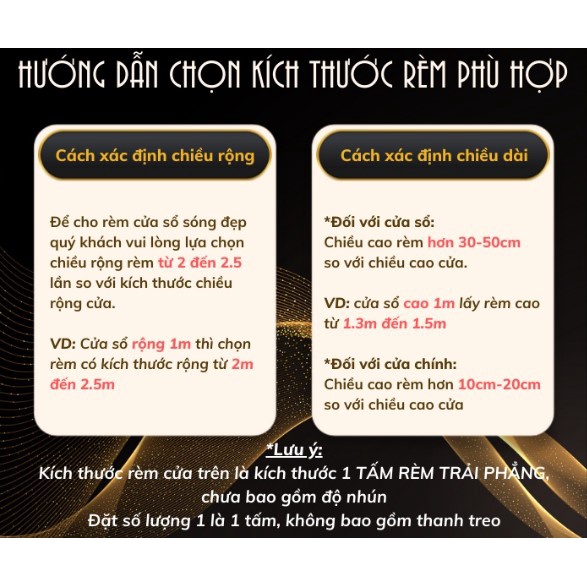 Rèm cửa chống nắng 96%, nhiếu kích thước phù hợp làm rèm cửa chính hoặc rèm cửa số - Ben Ben