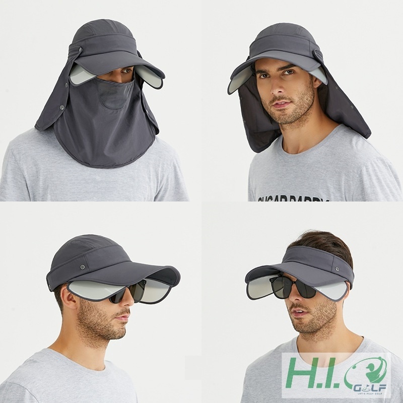 Mũ golf chống nắng 4 trong 1 - Mũ chống nắng golf nam nữ mẫu mới nhất