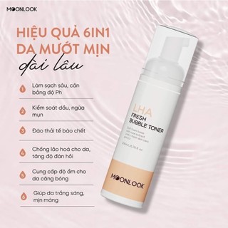 Toner dạng bọt MoonLook LHA Fresh Bubble Toner