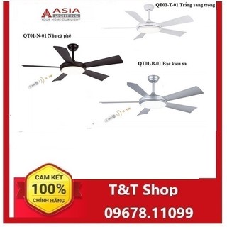 Quạt trần đèn QT01-T-01 Asia