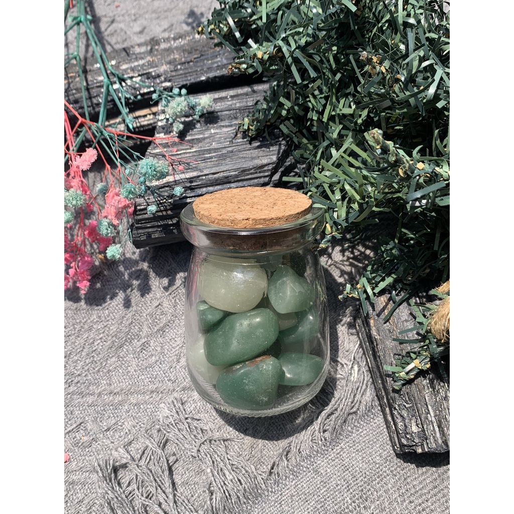 Hũ thuỷ tinh đá thanh tẩy các loại | CADA DECOR