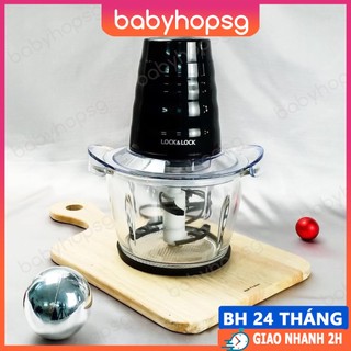 Máy xay thịt locknlock lưỡi dao sắc bén ejm156blk ejm161blk - babyhopsg