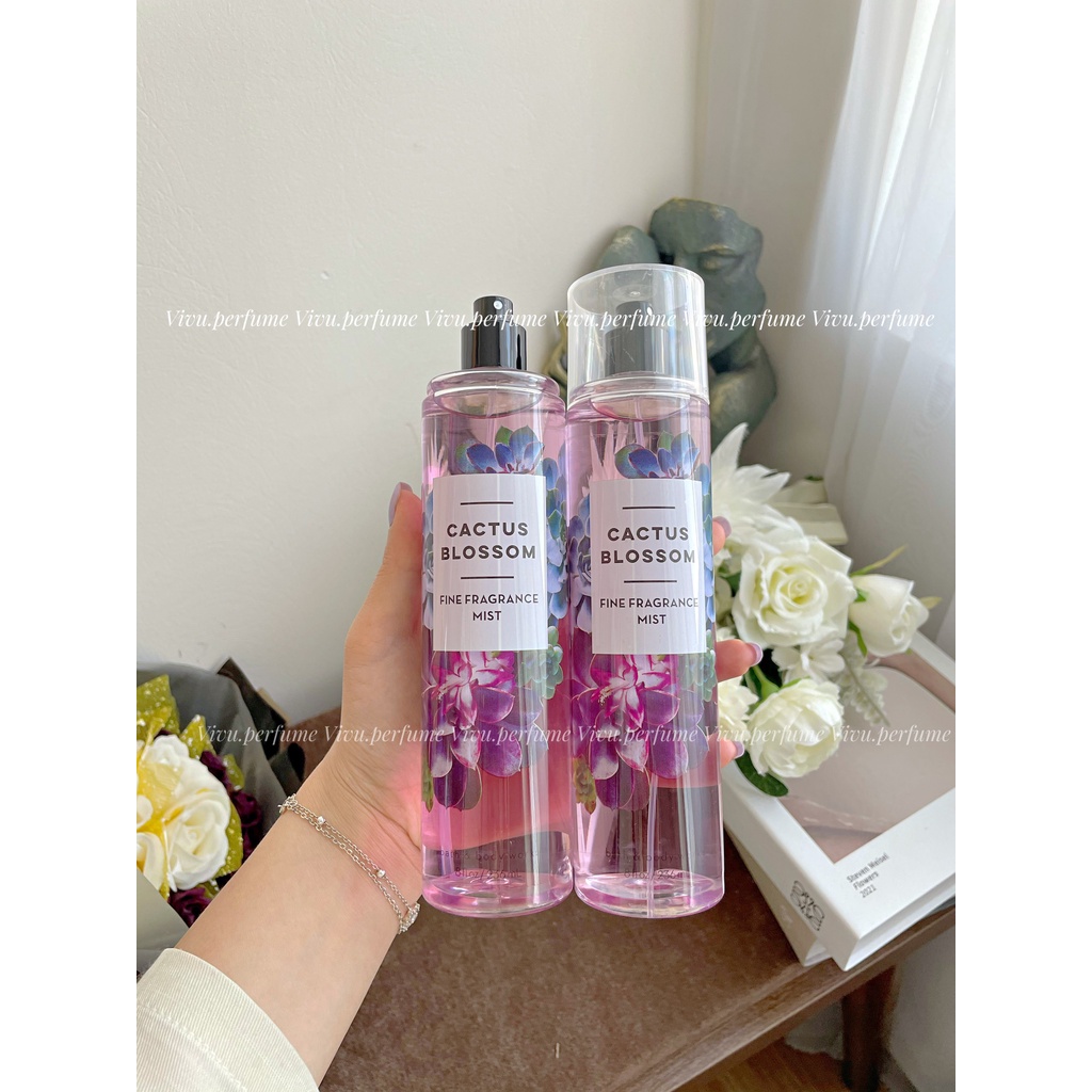 (Hương hoa ngọt ngào) Bodymist hương Cactus Blossom hương hoa nhẹ ngọt ngào quyến rũ