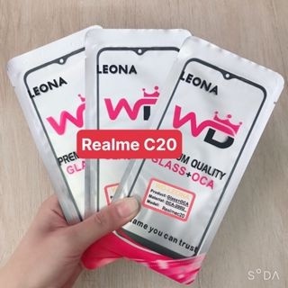Linh kiện điện thoại giá sỉ - rẻ / kính ép có keo oca oppo c20 - realme c20