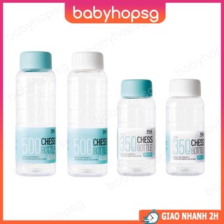 Bình đựng nước lock&lock chess bottle chất liệu pet bpa free dung tích 350ml 500ml hap815 hap816 - babyhopsg