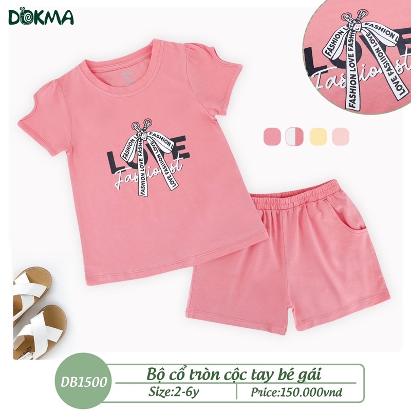 Bộ bé gái 2-6T Dokma