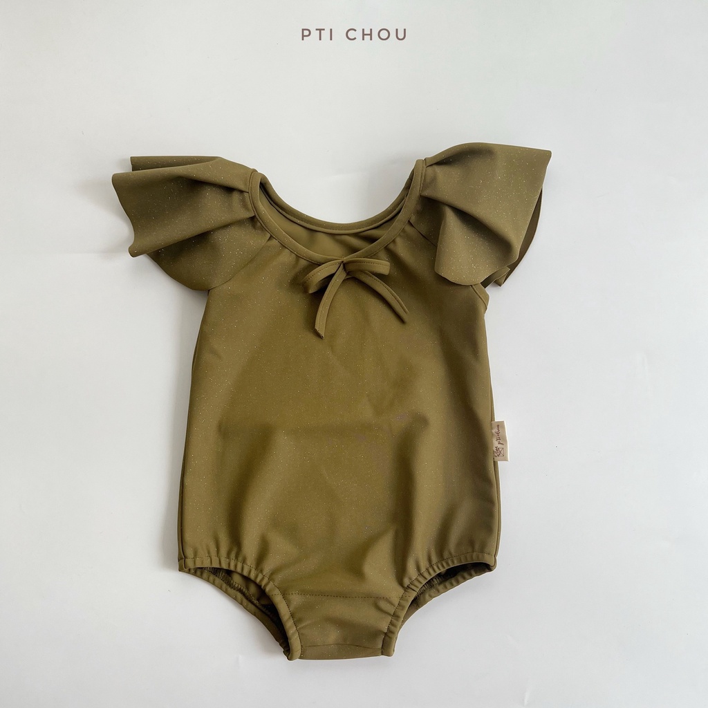 Bộ bơi bé gái cánh tiên Angel thiết kế P'ti chou bikini cho bé từ 1 đến 7 tuổi.