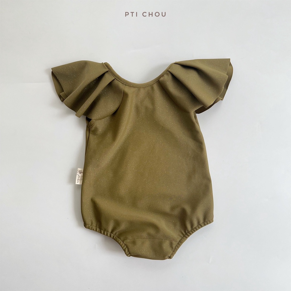 Bộ bơi bé gái cánh tiên Angel thiết kế P'ti chou bikini cho bé từ 1 đến 7 tuổi.