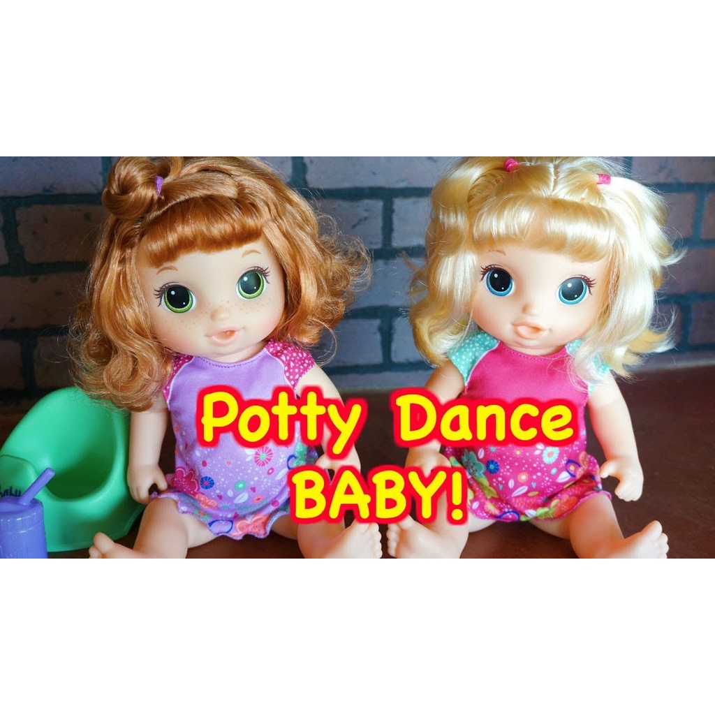 Búp Bê Mỹ Bé Lala Tập Ngồi  + Bô Tím Baby Alive