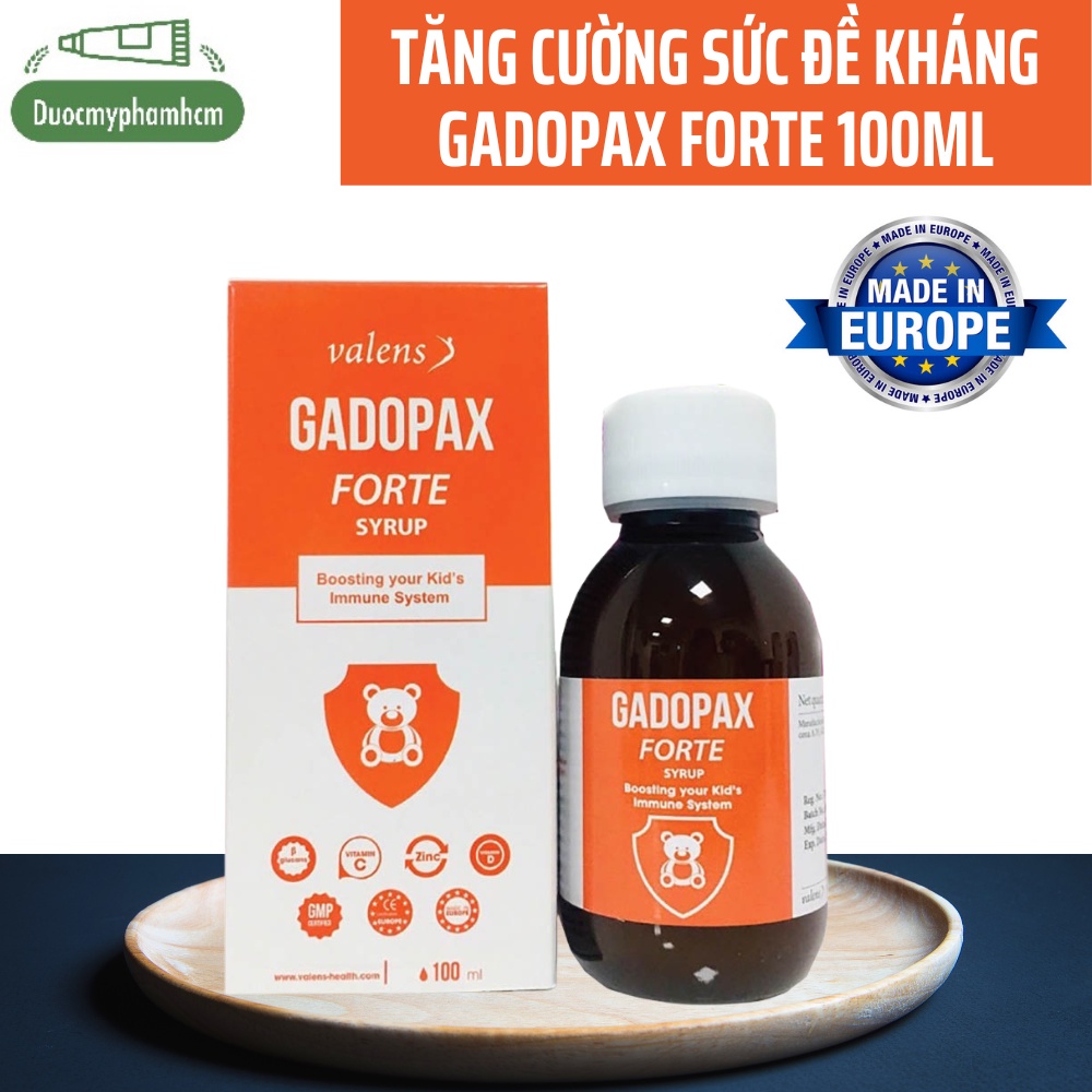 Gadopax Forte - Hỗ trợ tăng cường sức đề kháng của cơ thể- chai 100ml- [Chính Hãng-Date2025]