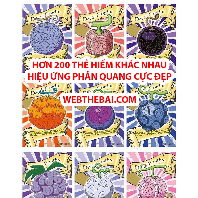 🌟CHÍNH HÃNG🌟 Thẻ Bài Nhân Phẩm One Piece Đảo Hải Tặc Bộ Sưu Tập Film RED