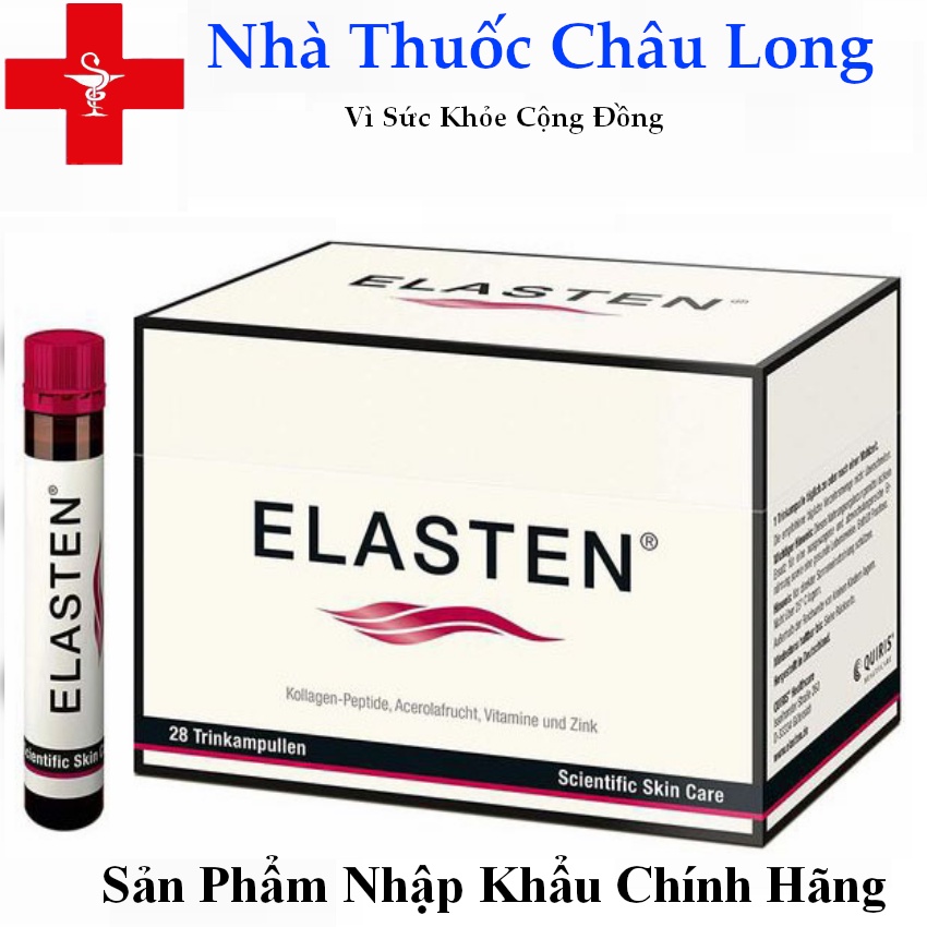 [ Chính Hãng ] Collagen Thuỷ Phân Elasten  Làm Đẹp Và Trẻ Hoá Làn Da, 28 x 25 ml