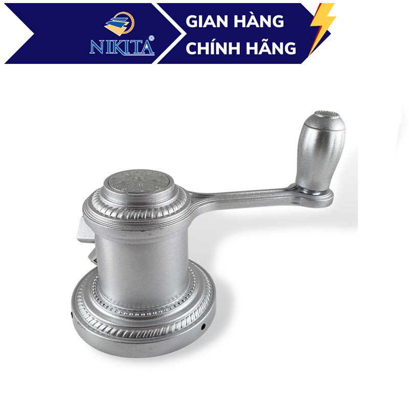 Tay quay giàn phơi thông minh kiểu chữ nhật - Hàng chính hãng NIKITA - 2023