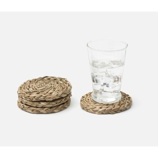 Thảm lót ly 10cm đan lục bình, cói,...