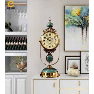 Đồng hồ để bàn decor trang trí cao cấp mod decor, tân cổ điển mã 6902-1