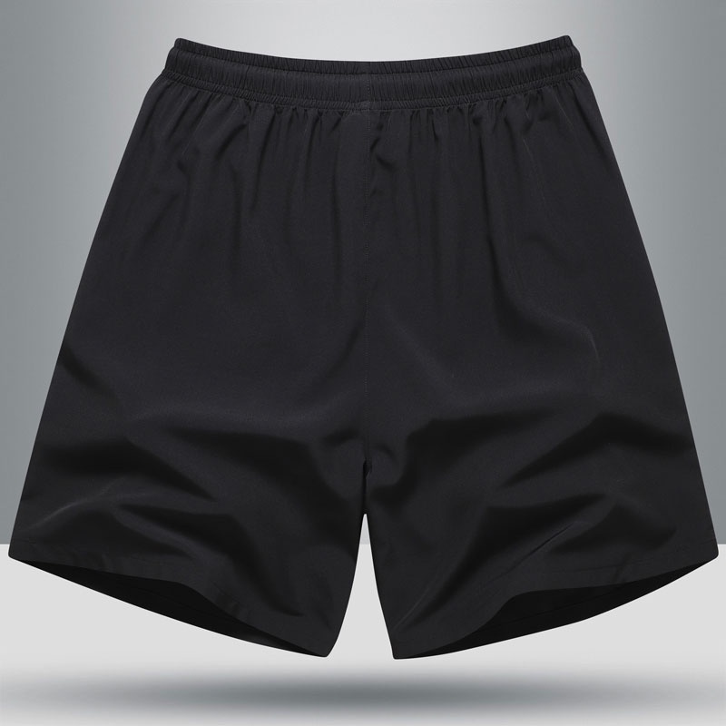 Quần Short Thể Thao Vải Lụa Lạnh Mỏng Nhanh Khô Thời Trang Mùa Hè Cho Nam