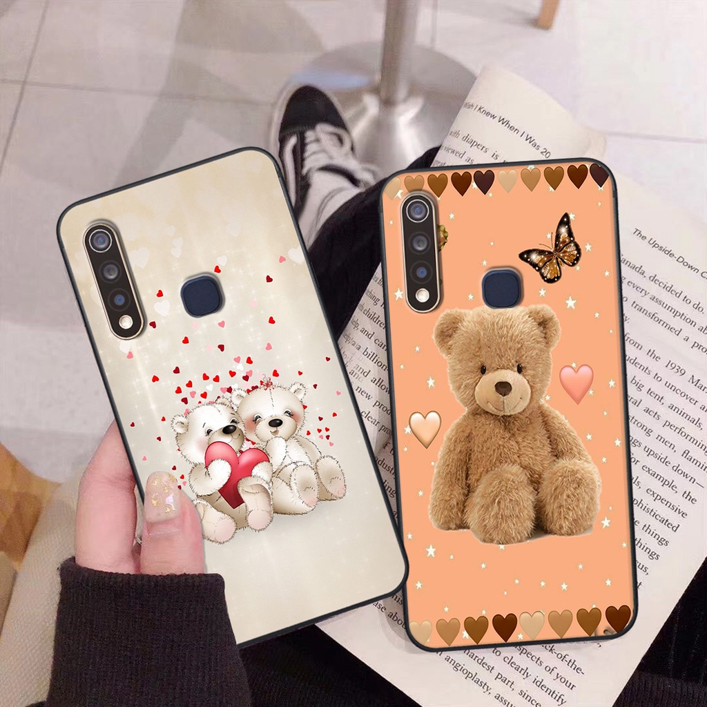 Ốp Vivo Y19 / U3 in hình gấu cute dễ thương siêu xinh đáng yêu