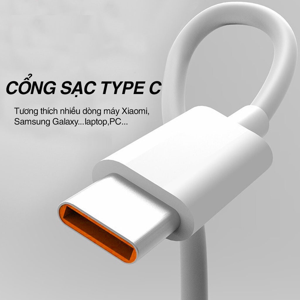Dây sạc Type C 33w BACARAT - Hàng chính hãng