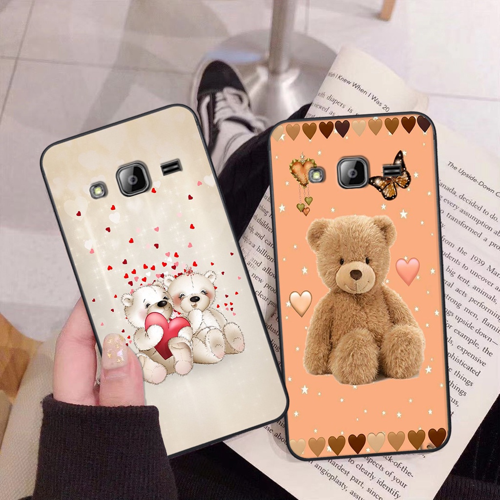 Ốp Samsung J310 / J3 2016 in hình gấu cute dễ thương siêu xinh đáng yêu