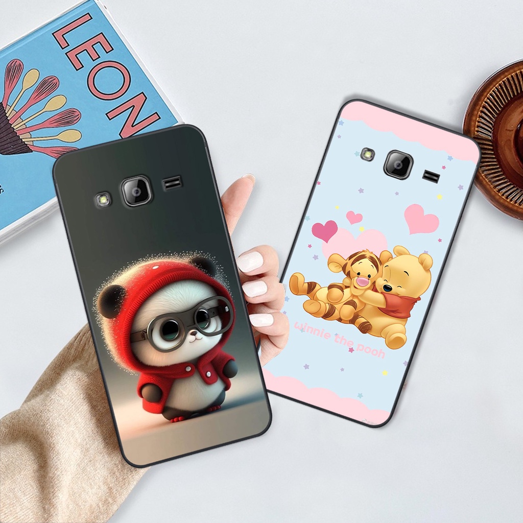 Ốp Samsung J310 / J3 2016 in hình gấu cute dễ thương siêu xinh đáng yêu