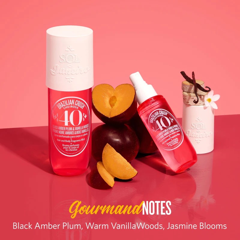 Xịt thơm tóc và cơ thể Sol de Janeiro Brazilian Crush Cheirosa Perfume Mist 90ml