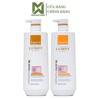 Dầu gội xả phục hồi, chống rụng tóc Olexrs Hair Salon Luxury 960ml mùi mới