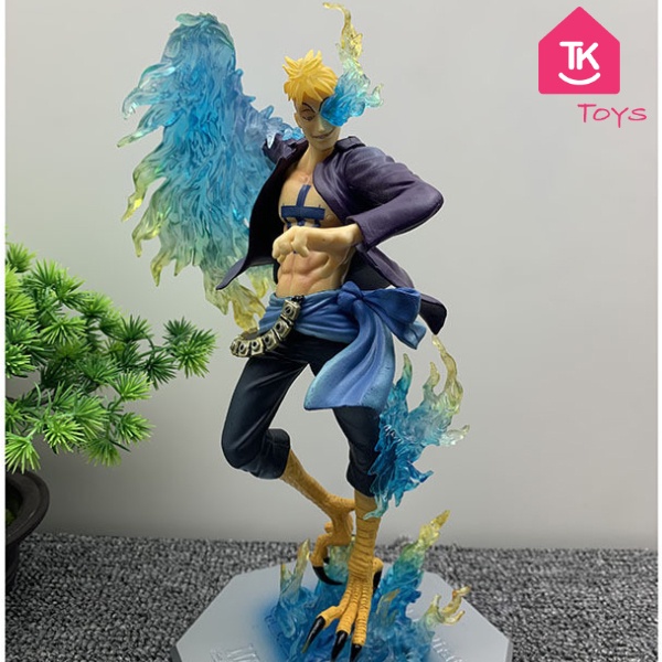Mô Hình One Piece Nhân Vật Marco Phượng Hoàng Lửa - Figure Trang Trí Nhân Vật Marco Cao 30cm ĐẸP TOys