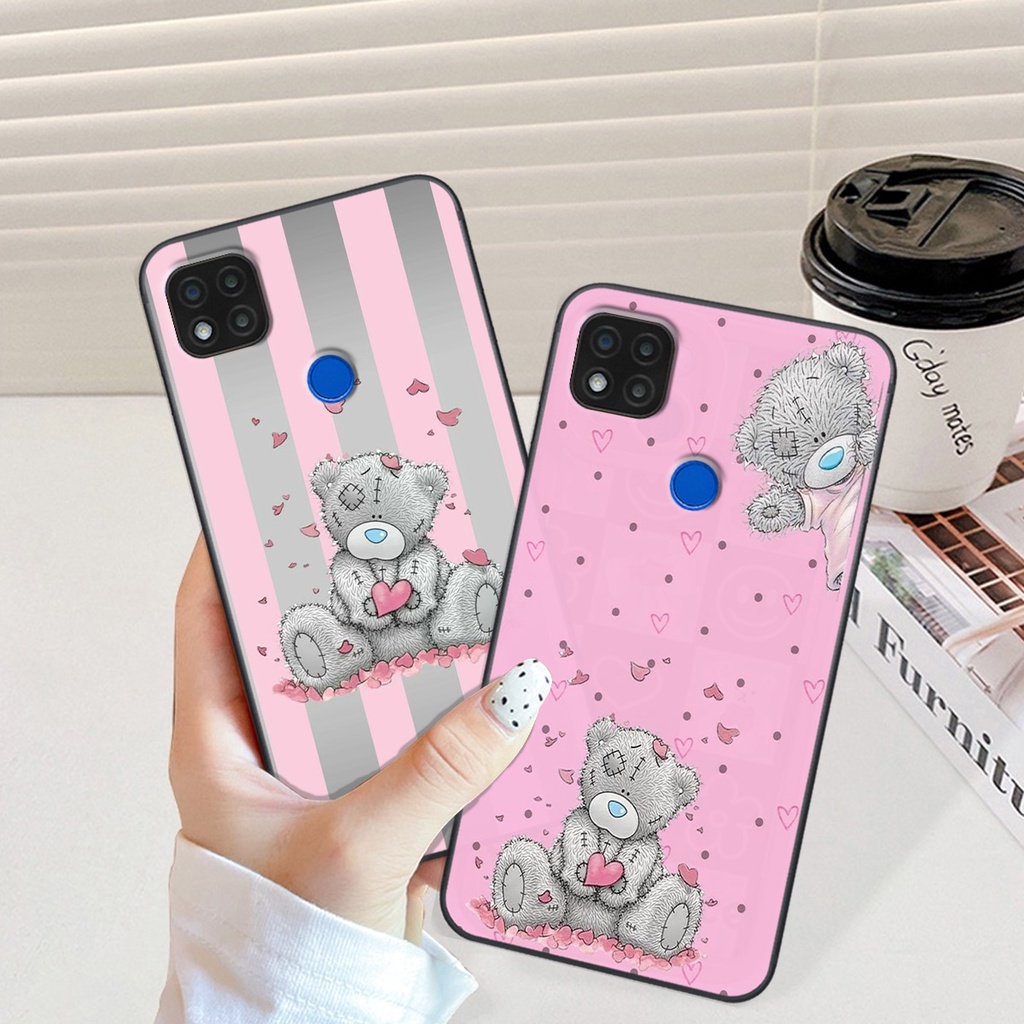 Ốp Xiaomi Redmi 9C in hình gấu cute dễ thương siêu xinh đáng yêu