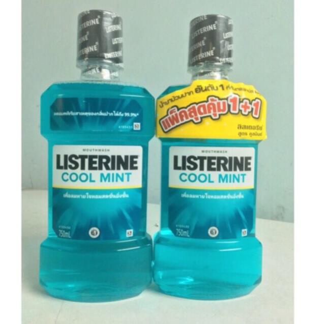 NƯỚC SÚC MIỆNG LISTERINE COOL MINT CHAI 750ML