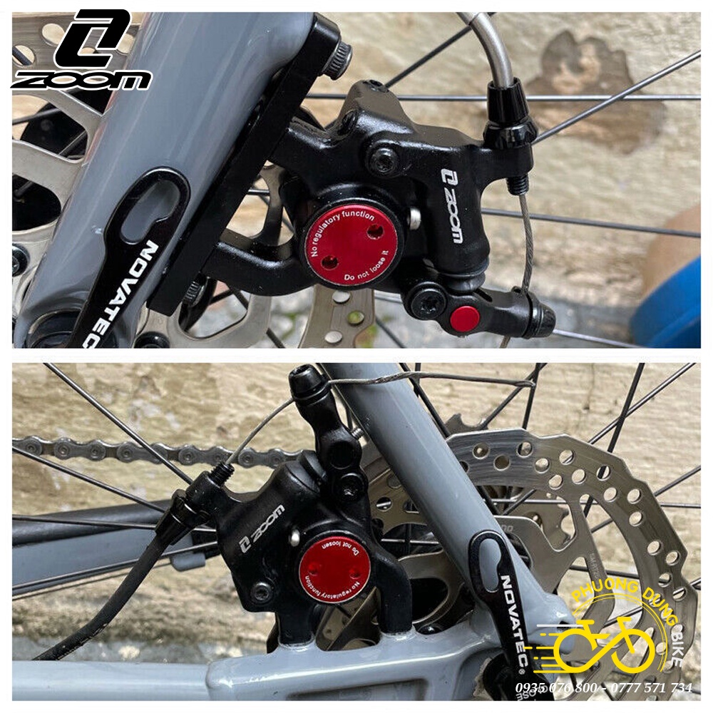 Bộ Cụm phanh thắng đĩa cho xe đạp Road ZOOM R-200