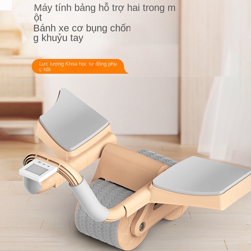 Bánh Xe Tập Cơ Bụng 2 Trong 1 Bằng Nhựa Abs Con Lăn Tập Cơ Bụng Sử Dụng Công Nghệ Mới Có Phanh Lò Xo Trợ Lực