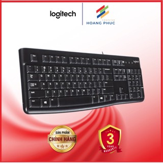 Bàn phím có dây Logitech K120 - Hàng chính hãng
