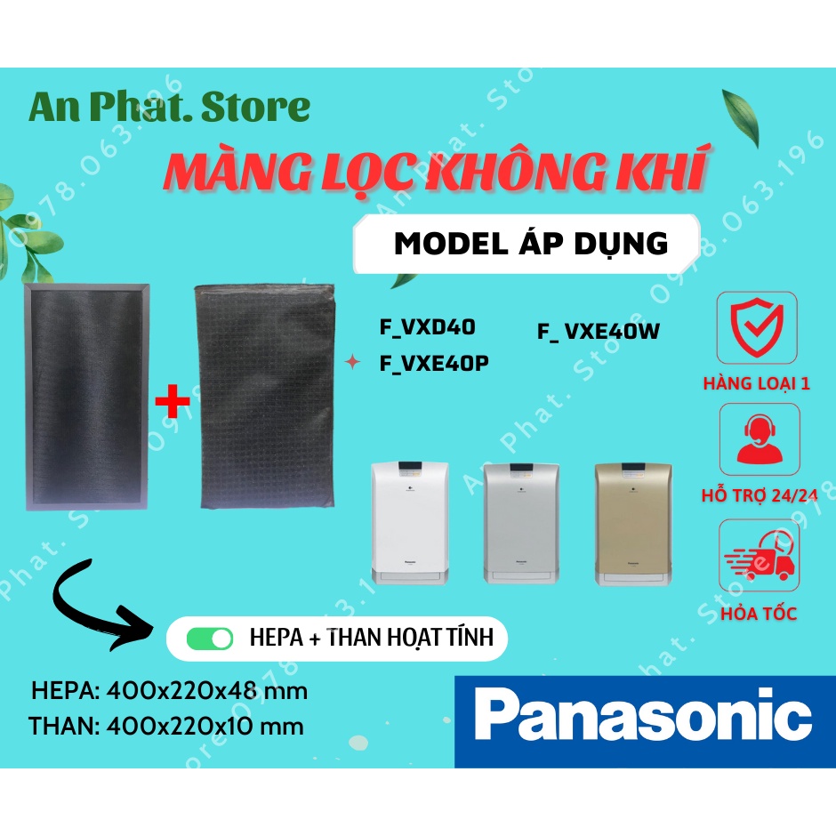 Màng lọc PANASONIC: F_VXD40 ,F_ VXE40P,F_ VXE40W,... Màng lọc giá rẻ, chất lượng cao, Nội địa nhật