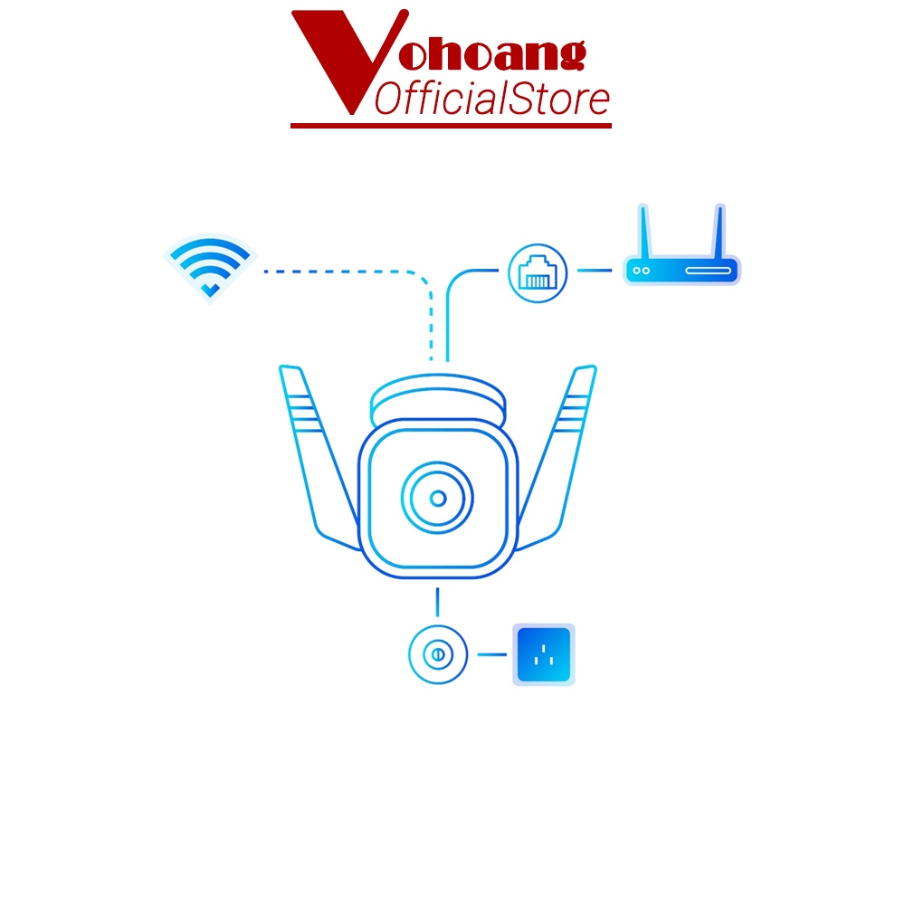 Camera Wi-Fi An Ninh Ngoài Trời TP-LINK Tapo C310 3.0 Megapixels kháng nước kháng bụi IP66