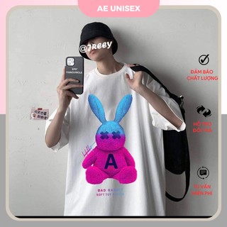 Áo phông phom rộng 45-70kg nam nữ mặc được chất Cotton khô AE UNISEX(QUÀ TẶNG)