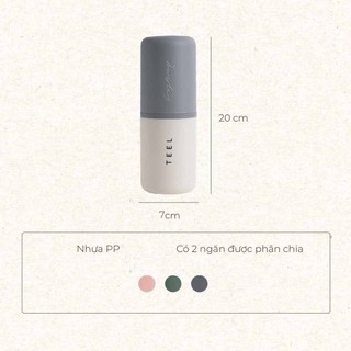 Hộp bàn chải đi du lịch basic DL017