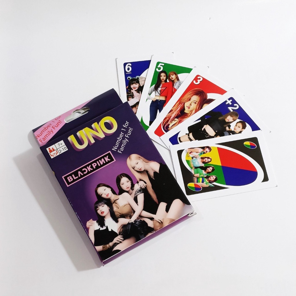 Bài UNO Blackpink 108 lá ( Loại LỚN ) hàng Việt Nam, Đồ chơi trẻ em thẻ bài Boardgame