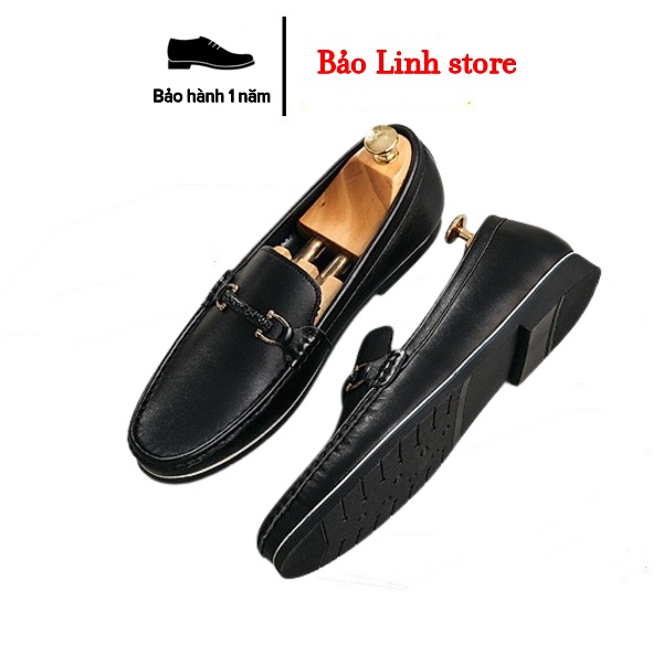 Giày lười nam Bảo Linh , giày Driver shoes, trẻ trung da bò cao cấp GL005