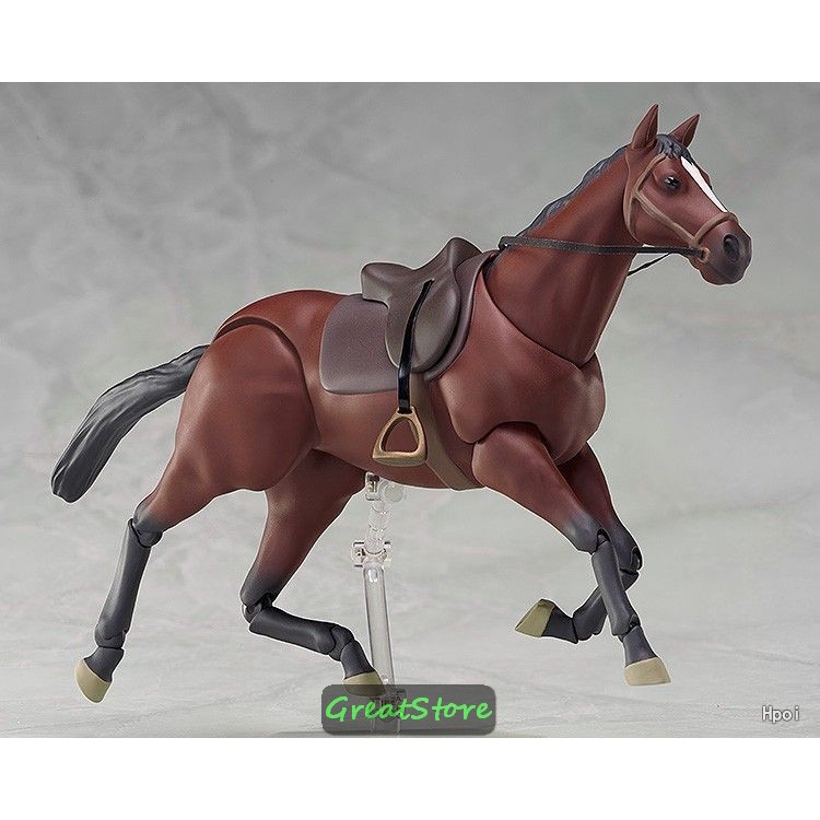 MÔ HÌNH NGỰA TUẤN MÃ, BẠCH MÃ KHỚP CỬ ĐỘNG 241 Horse 1:12 scale FIGMA Action Fiugre 16 cm