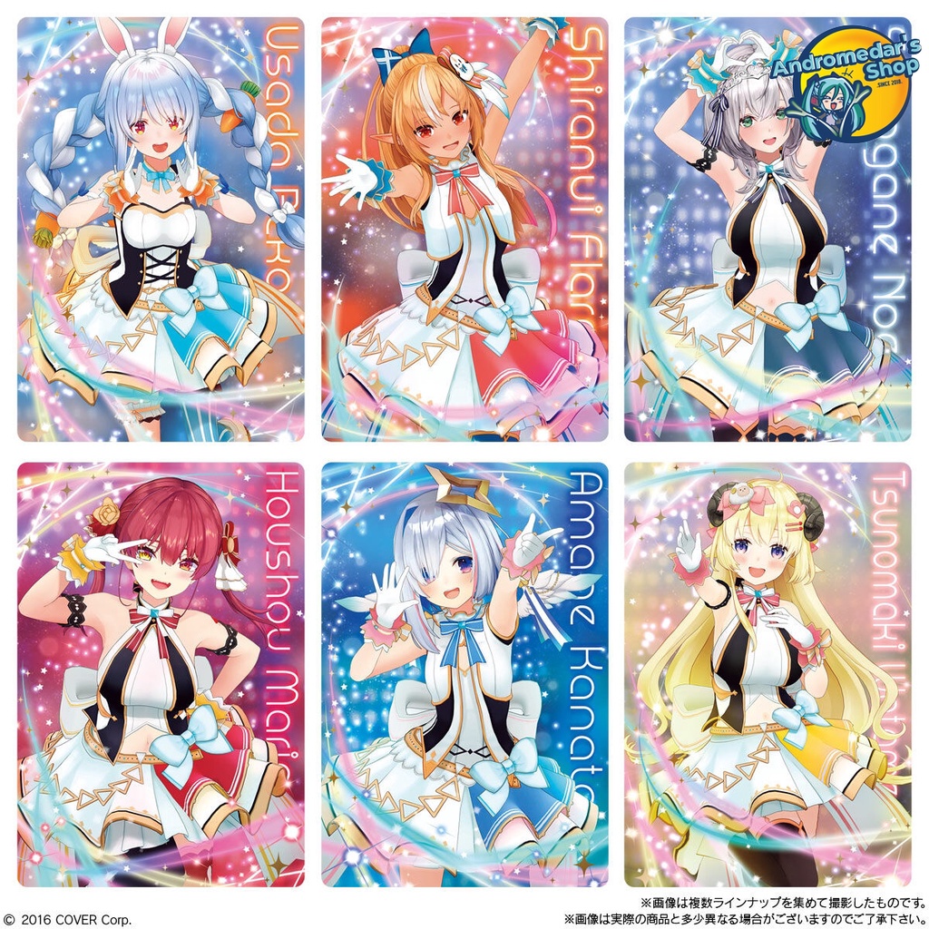 Hộp 20 gói bánh xốp Hololive Wafer 2 20Pack BOX