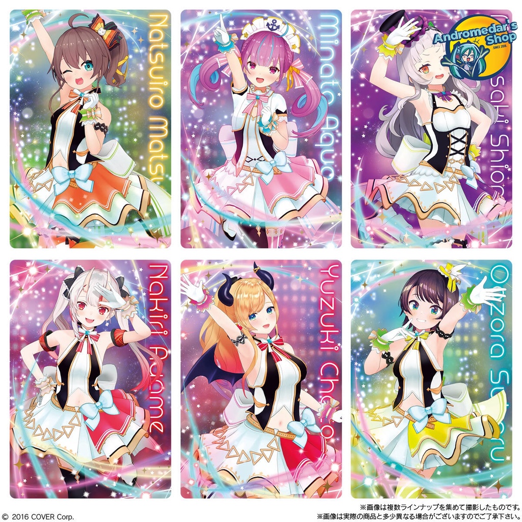 Hộp 20 gói bánh xốp Hololive Wafer 2 20Pack BOX