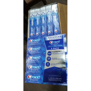 Kem đánh răng CREST 3D White Advanced Triple Whitening