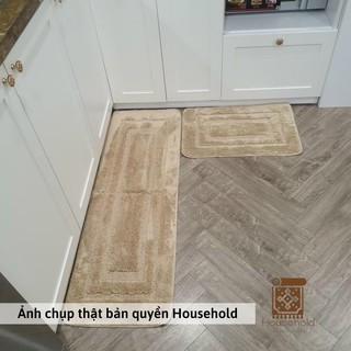 Thảm chân, thảm lau chân, thảm chùi chân, thảm DECOR sợi bông cotton 100% siêu mềm mại