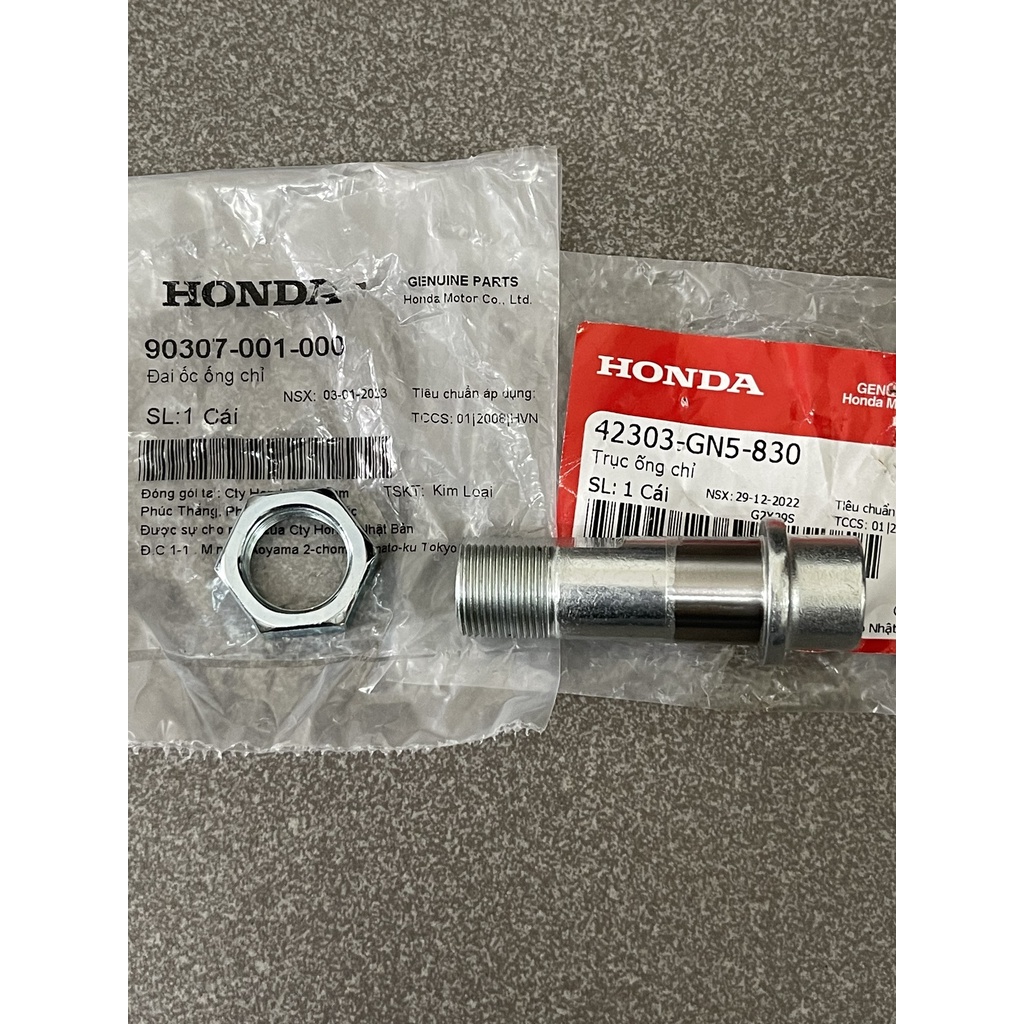 Tán ống chỉ dĩa xe wave nhỏ zx 100 42303GN5830 90307001000 hàng chính hãng