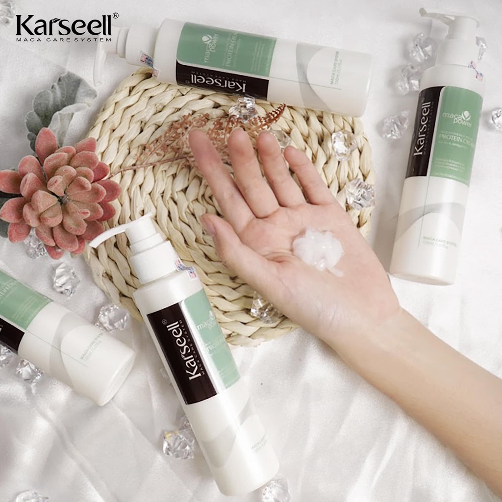 KEM XẢ KHÔ PHỤC HỒI TÓC PROTEIN KARSEELL 150ML CHÍNH H