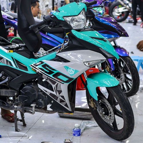 TEM EXCITER 150 XANH NGỌC TEM CAO CẤP 3 LỚP SIÊU BỀN SIÊU DÍNH