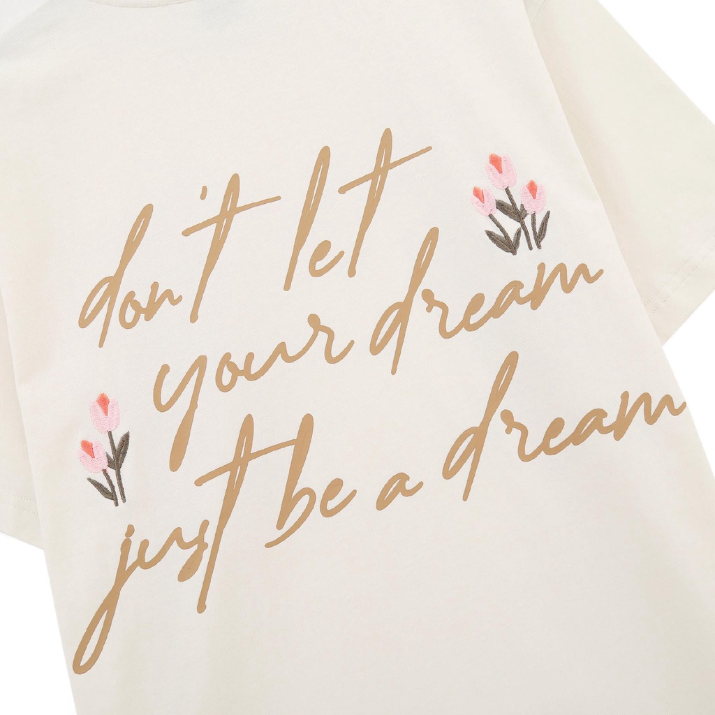 Áo thun local brand Xemi.tee form unisex dòng Duck Tee giá rẻ màu kem