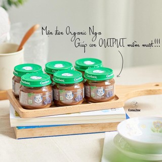 Mận đen nghiền GERBER ngăn ngừa táo bón cho bé từ 4m+