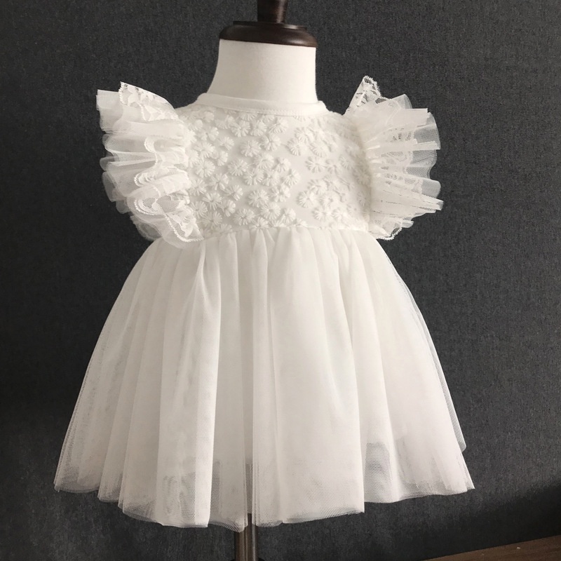 Đầm Váy Body Công Chúa Kiểu Hàn Quốc -  Hàng Quảng Châu Cao Cấp cho bé gái  sơ sinh đến 12 tháng VH02